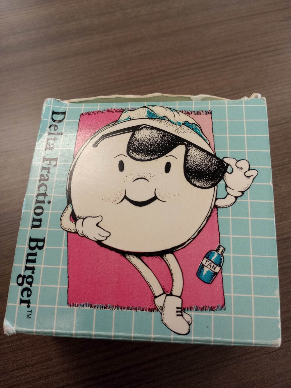 Vintage Delta Fraction Burger In Box 1991--Help With Fractions